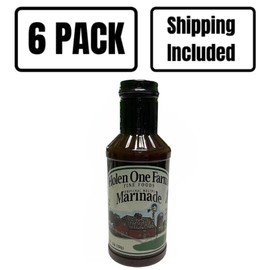 Holen One | Marinade | Original Recipe | Meat Tenderizer | Add Savory Flavor to Steak, Lamb Chops, Pork Tenderloin, Chicken, Beef Tenderloin, Turkey Thighs and More | No MSG | 16 oz Bottle | Pack of 6