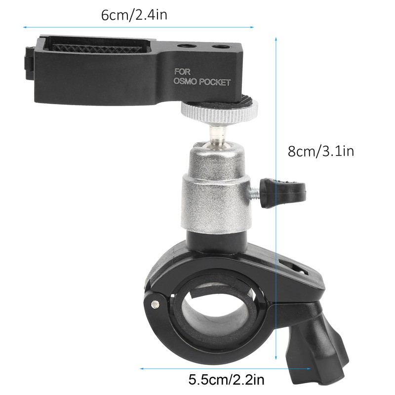 Action Camera Bike Bicycle Bracket Fixed Holder Clamp Clip Accessory