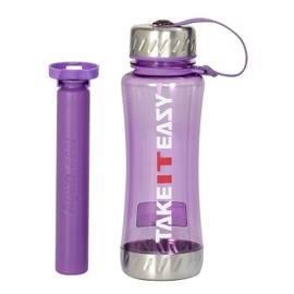 Take it Easy School Accessories Bottle 650 ml lila