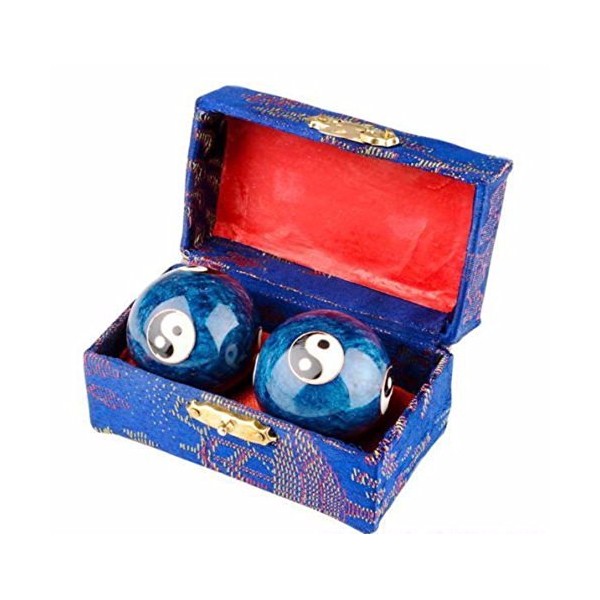 Chinese Health Exercise Stress Baoding Balls Relaxation Therapy YIN YANG Design