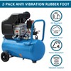 PWEOW Heavy Duty Rubber Anti Vibration Feet for Generators, Pressure