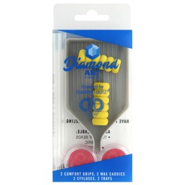 Diamond Art - Diamond Painting Accessory Kit - 2 Styluses, 2 Trays, 2 Wax Caddies and 2 Comfort Grips