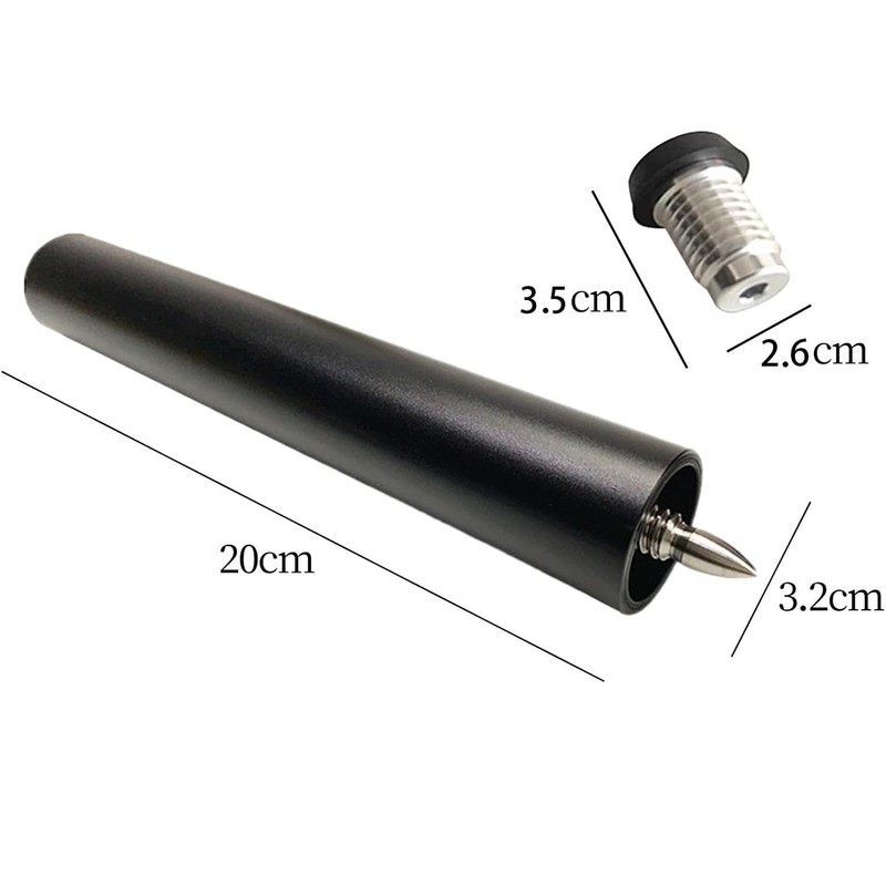 WADY Pool Cue Extension, Aluminum Pool Cue Extension Billiard Extension
