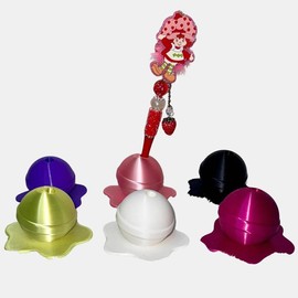 3D Printed Lollipop Pen/Pencil Holder Display - Colour: Purple