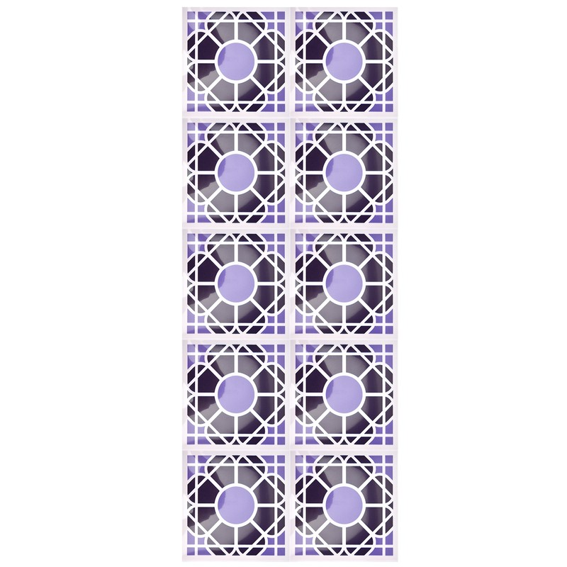 10Pcs set Imitation Ceramic Tile Wall Sticker Waterproof SelfAdhesive Wallpaper
