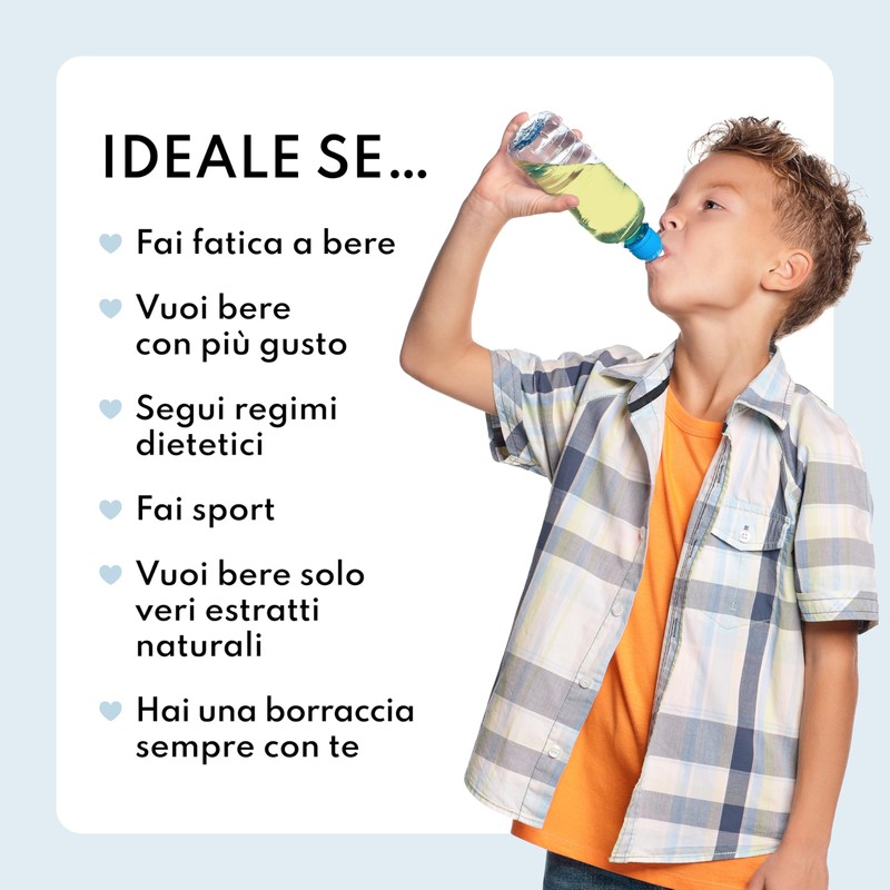 Zuccari WaterFirst Limone, Menta, Fiori di Sambuco, 12 Stick-Pack da