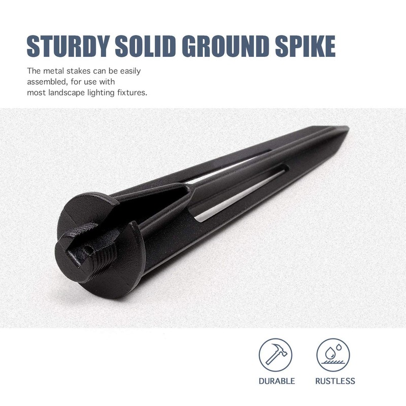 GOODSMANN 2PCS Metal Spikes Stakes Replacement 3/4 in -14 NPSM