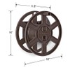 Liberty Basics 510 Wall Mount Hose Reel, Bronze
