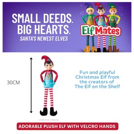 The Elf on the Shelf Elf on the Shelf Elf Mates Toy Elf, Playful Elf on Shelf Boy, Adorable Christmas Elf Doll - Perfect for Kids