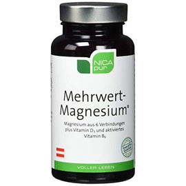 Nicapur Added Value Magnesium Capsules Pack of 60 Capsules