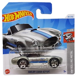 Hot Wheels - Shelby Cobra 427 S/C - HW Rolling Metal 1/5 - HTB53 - Short Card - CS Design - Mattel 2024 - 1:64