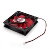 Uk-PC Fan 1212-BLKRED