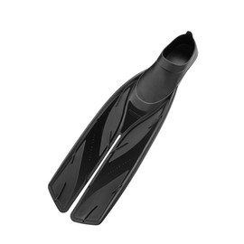 Atomic Full Foot Split FINS HIGH Energy Compound Scuba Diving (Black, 9-10)