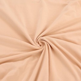 Límite-MX Fundas para Sillas de Comedor 6 Piezas,Fundas Elásticas Extraíbles y Lavables para Sillas de Comedor,Poliéster Duradera Forros para Sillas para Modern de la Boda Restaurante Banquete,Beige