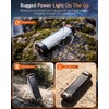 1800LM Solar Camping Lantern & Magnetic Work Tent Light with