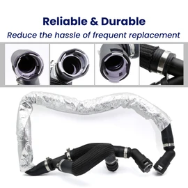 ASTROSYNC HVAC Heater Water Outlet Hose Fit for Ford Expedition Lincoln Navigator 3.5L V6 2018-2022 Replace JL1Z-18472-C JL1Z18472C