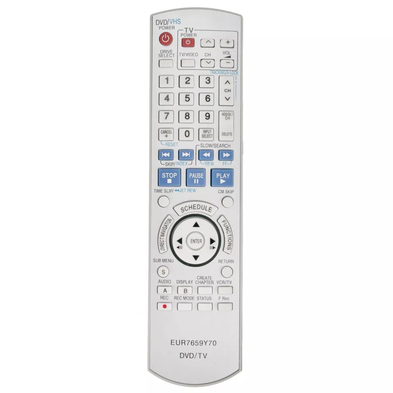 Unbranded Replace Remote for Panasonic DMR-ES46V DMR-ES46VS DMR-ES35 DMR-ES25 DMR-ES25S