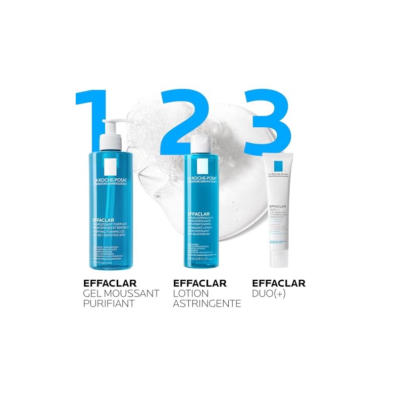 La Roche-Posay Effaclar Astringent Face Toner for Oily Skin, 6.76