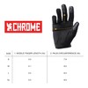 Chrome AC229GYBK Cycling Gloves 2.0 (Current Model) Grey/Black Gray /