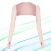 Women's Lightweight Summer Shoulder Cooling Arm Sleeves Cooling Arm Sleeves Black 2ea