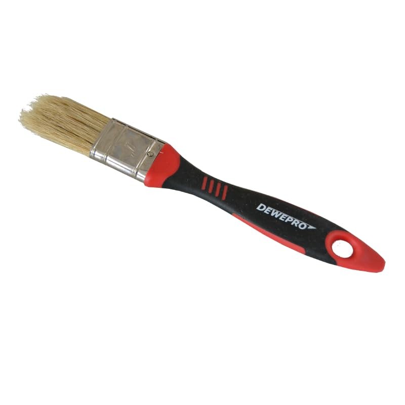 DEWEPRO® Flat Paint Brush Set of 5 – Flat Varnishing