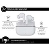 Force Play True Wireless ANC+ENC III Earphones White