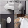 Door Stopper Wall Protector Large 3.15" (8 PCS) - Door