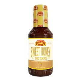 Country Bob's Sweet Honey Barbecue Sauce - BBQ Sauce for Meat, Chicken, Fish, Pork, Sweet Savory Grill, Marinating, Gluten Free, 18oz (Pack of 1)