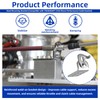 2334 Cable Bracket, Compatible with TRANSDAPT Morse Performance Cable Bracket,