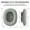 XINRUISEN Professionelle Ohrpolster für Airpods Max, Magnet Kopfhörer Ohrpolster Ersatz