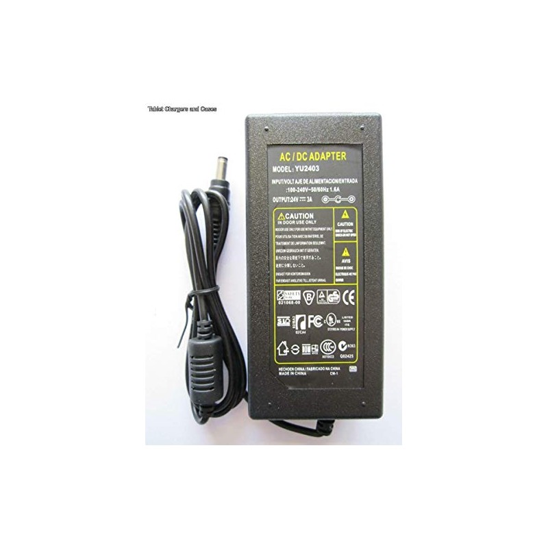 Replacement for 24V 2.3A AC-DC Adaptor Power Supply for JBL