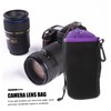 DOITOOL 4pcs Camera Lens Bag Camera Lens Pouch Camera Lens