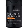 Sports Research® Turmeric Curcumin C3 Complex® w/BioPerine Black Pepper Extract
