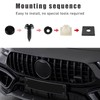 Ohleats 4 PCS Licence Plate Screw Kit, Rustproof Stainless Steel
