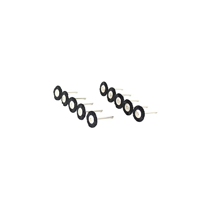 TMAX 10 pc Nylon Plastic Bristle 3/4 Inch Flat Wire