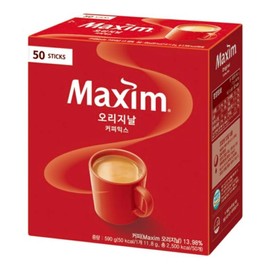 Instant Coffee Maxim Mocha Gold Mild Coffee Mix, 12g x 50 Sticks (50T, Original Coffee Mix)