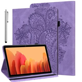 GLANDOTU Case for Redmi Pad SE 11 inch 2023, lightweight Embossed Flip Tablet PU Leather Cover Case with fold Stand Protection for Redmi Pad SE 11 inch -Purple