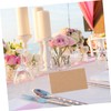 Generic 100pcs Blank Wedding Name Cards for Table Setting Tent