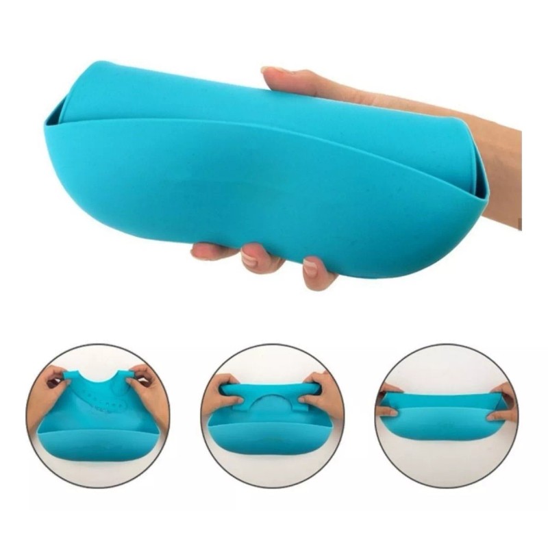 Papu Baby Set 2 Baberos Suaves De Silicón Para Bebé