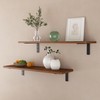 NEODROP 8-Pack 12 Inch Heavy Duty Shelf Brackets, Premium Floating