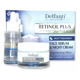 Delfanti-milano Retinol Plus Con Ácido Hialurónico Puro, Delfanti Momento De Aplicación Noche Tipo De Piel Todo Tipo De Piel