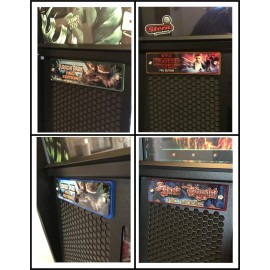 Stern Pinball Identification Plate Color Enhancing MOD for modern Stern Pinball Machines