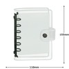 Camio Japan 231164 Seal Binder Clear Seal Binder Black
