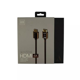 Austere III HDMI 4K Cable Woven Armor 1.5 Meter 4.9 Feet New in Box