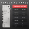 YESWELDER Round Dual Sided Metal Sheet Gage & Metal Sheet