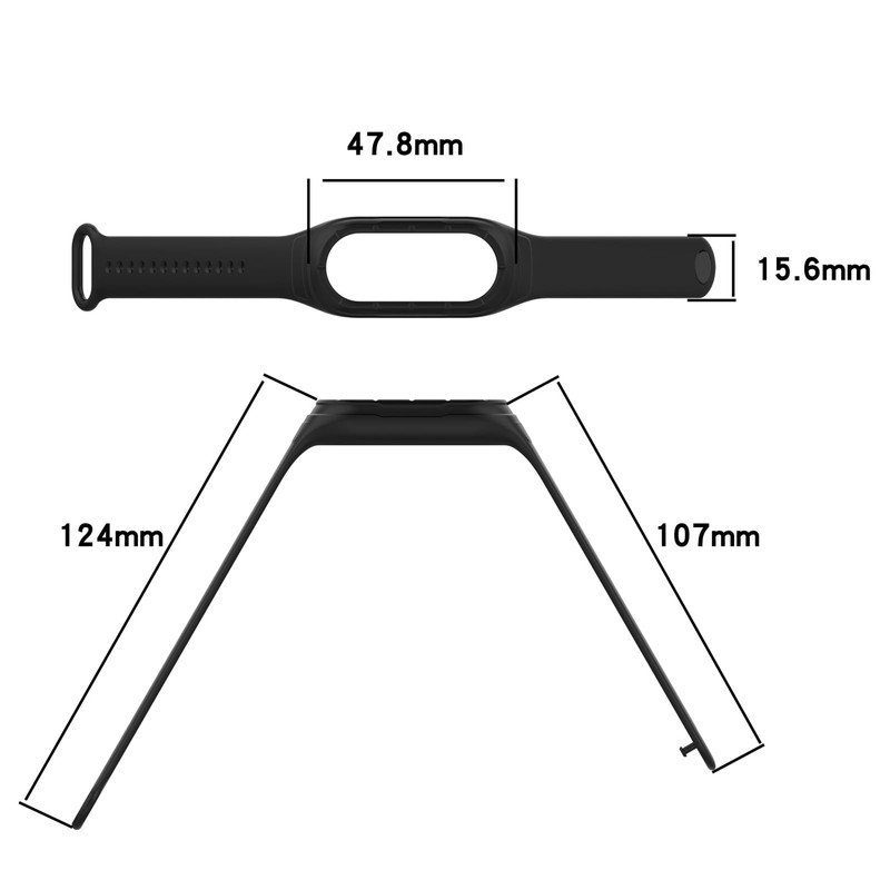 Disscool Replacement Adjustable Wristband Compatible with Xiaomi Band 9, 9