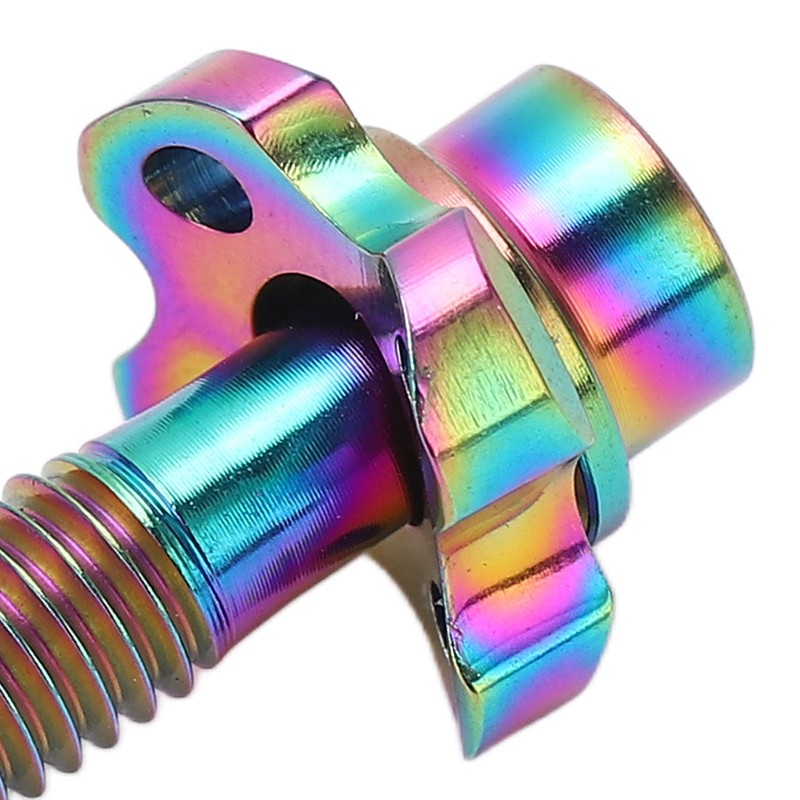 RISK Bike Front Derailleur Screw Gasket Kit Hollow Titanium Alloy