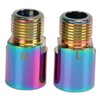 2Pcs/set Mountain Bike Pedal Extenders Chrome Molybdenum Steel Bicycle Pedal