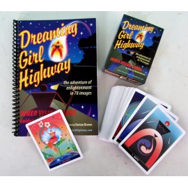 Oracle Tarot Cards Deck Dreaming Girl Highway Unique!