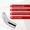BIGREAT 4 Inch Chrome Plated Diesel Exhaust Elbow Tip,4'' Inlet